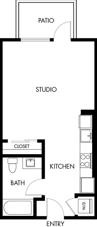 G12 Apartments_Los Angeles CA_Floor Plans_Studio_14 G12 Apartments_Los Angeles CA_Floor Plans_Studio_14